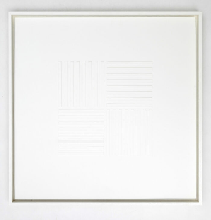 white stripes 12 (60x60)